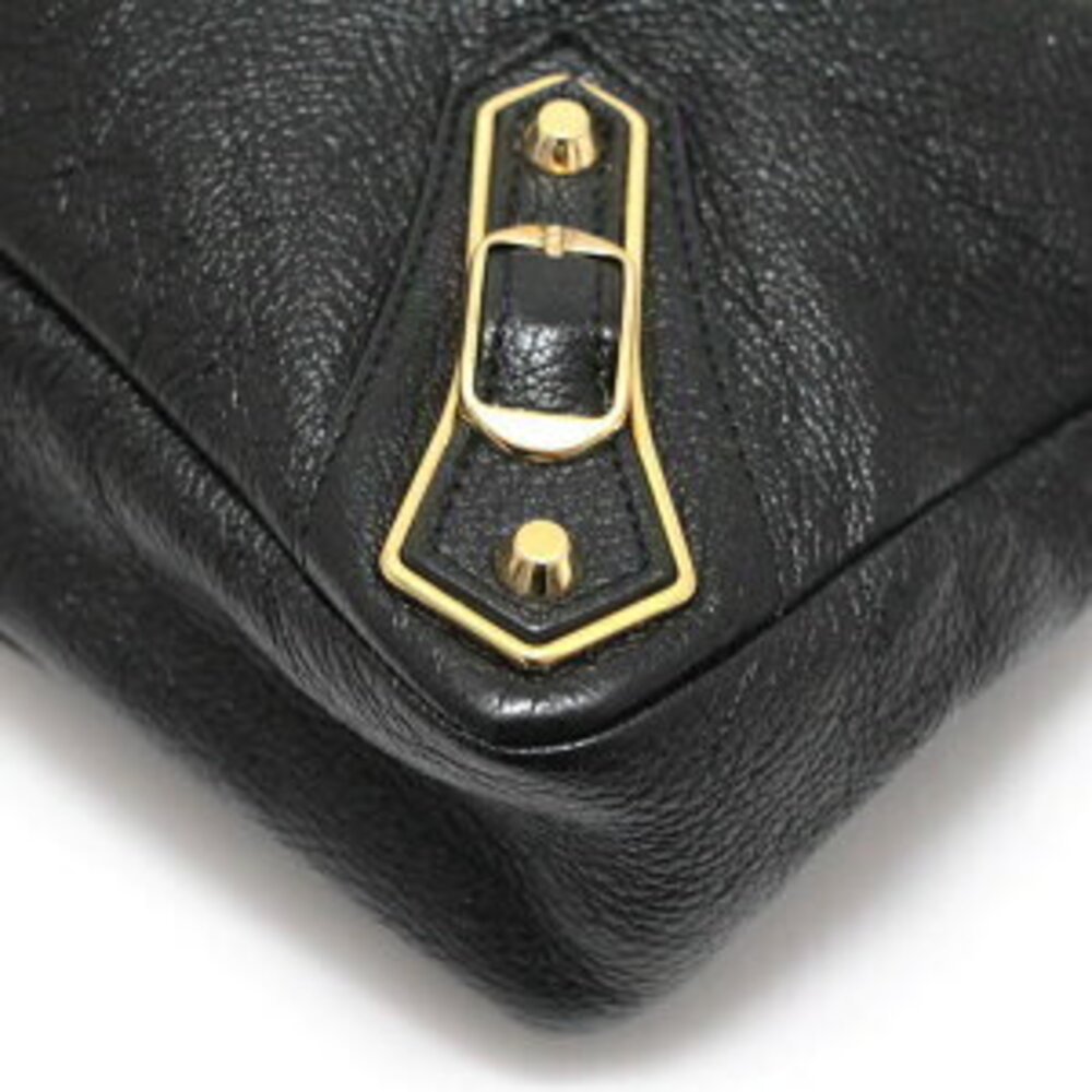 Balenciaga Metallic City Bag Black Leather - Picture 4 of 6